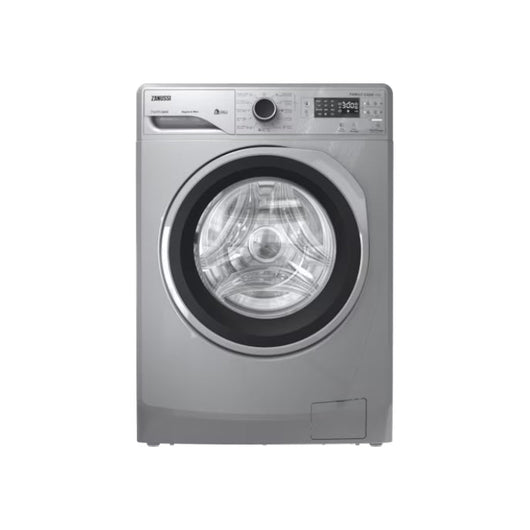Washing machine-ZANUSSI-Fully Automatic-8KG-Perlamax-1200 RPM-SILVER-Egypt-5Yrs / ZWF8240SX5.