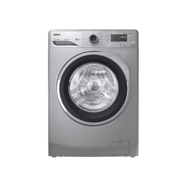 Washing machine-ZANUSSI-Fully Automatic-8KG-Perlamax-1200 RPM-SILVER-Egypt-5Yrs / ZWF8240SX5.