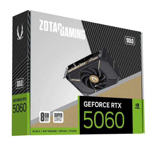 Zotac Gaming GeForce RTX 5060 SOLO 8GB GDDR7 Graphics Card.